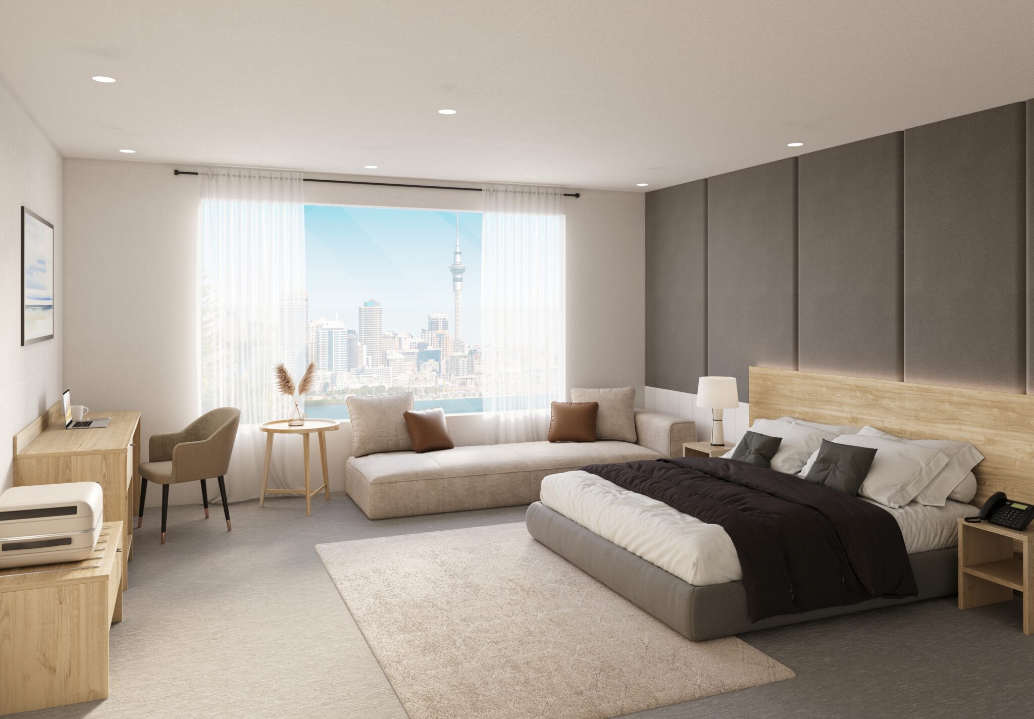 Modular motel furniture overview